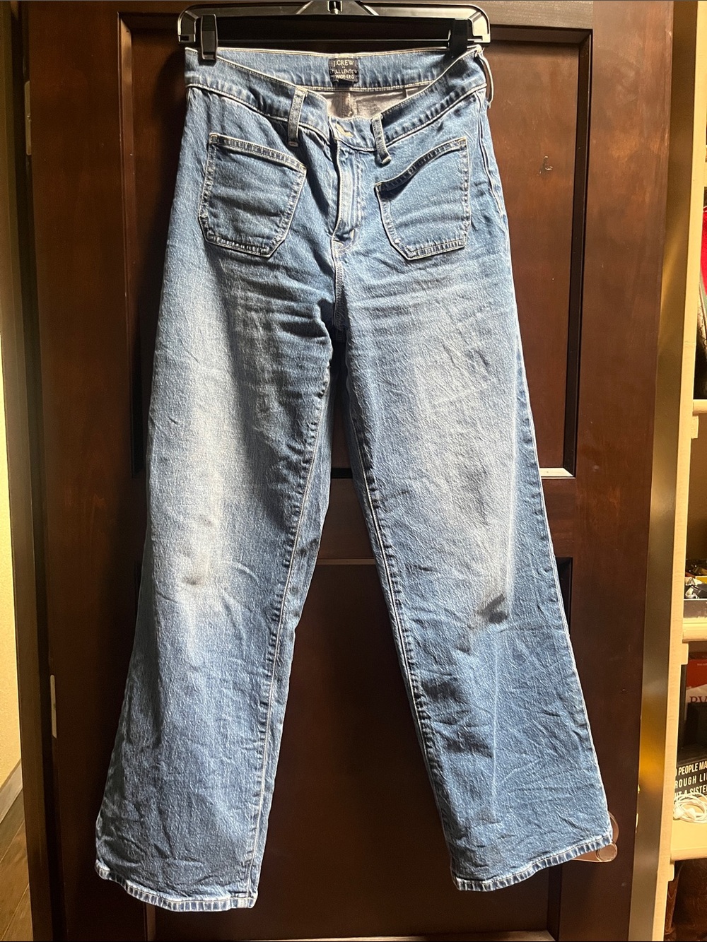 J. Crew Light Blue Wide-Leg Denim Jeans